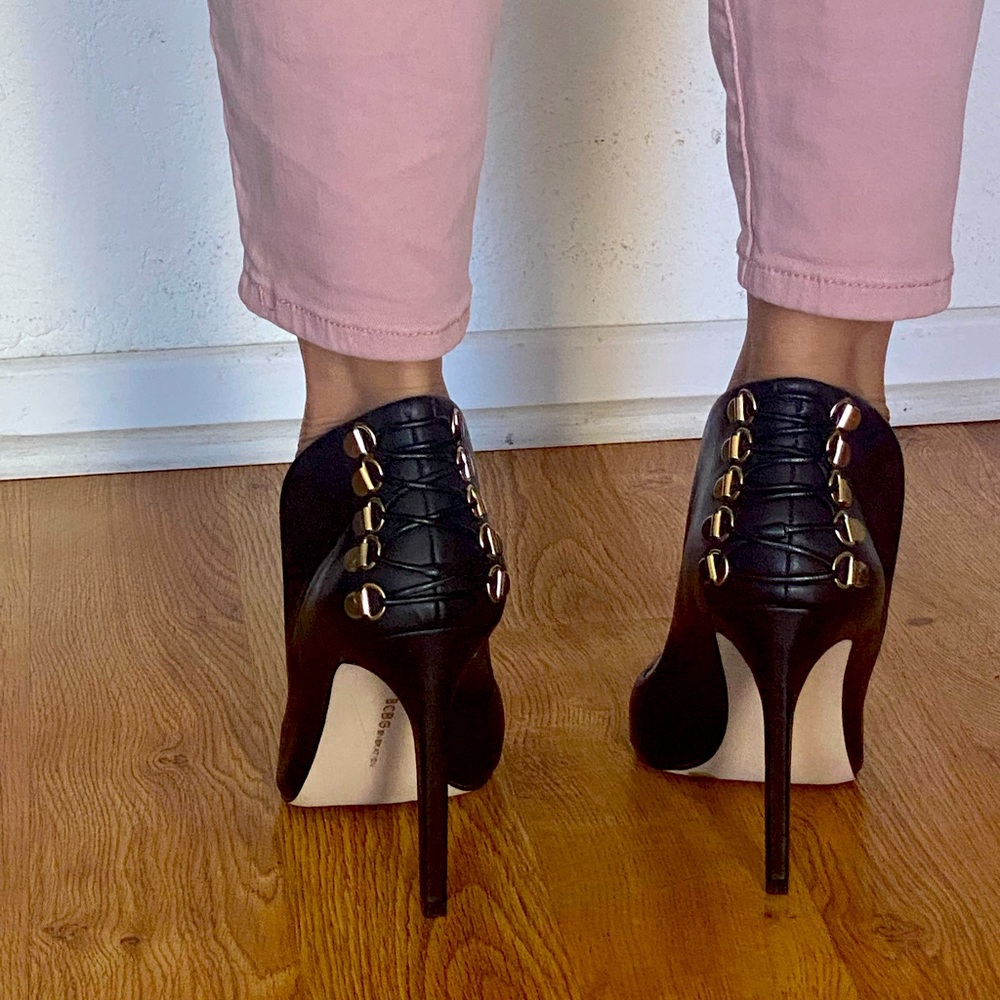 Gorgeous and elegant black high heel